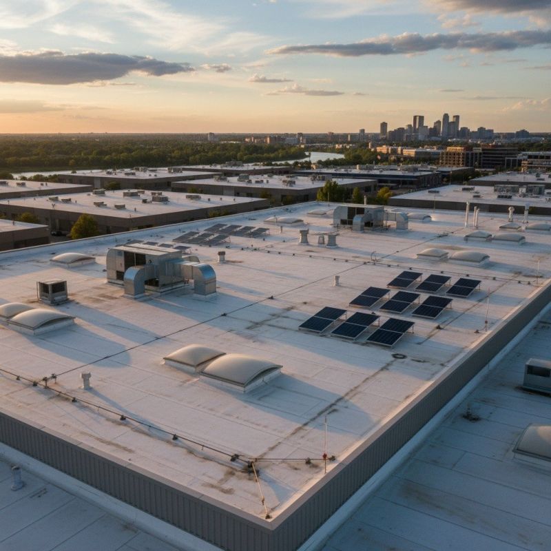 Roof Solar Panel Repair detail